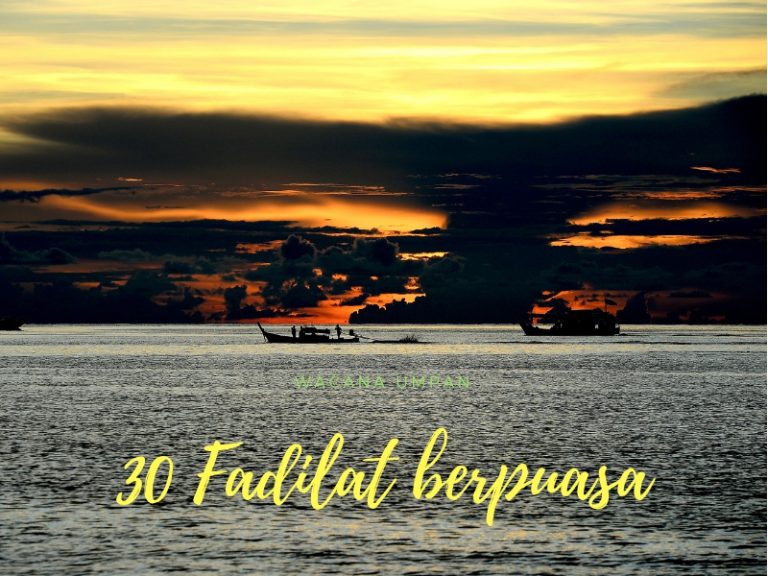 30 Fadilat puasa mabrur bulan Ramadan