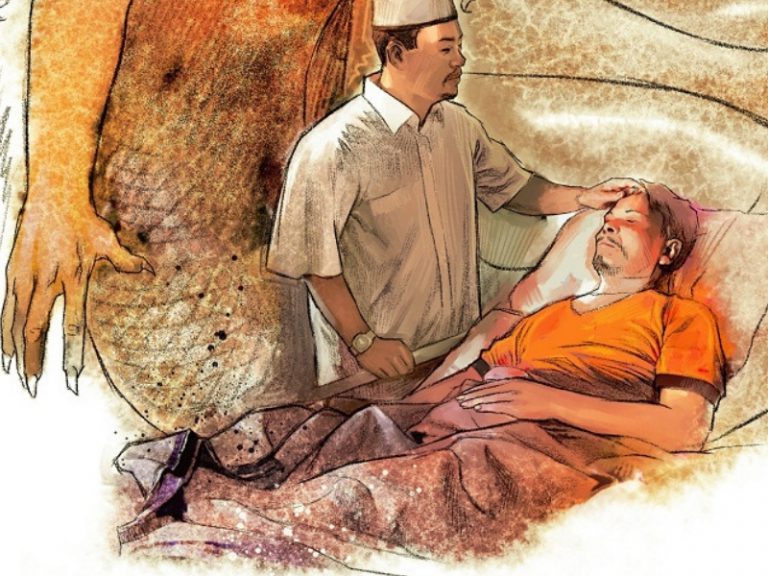 Mistik – Pemancing terkena badi ular