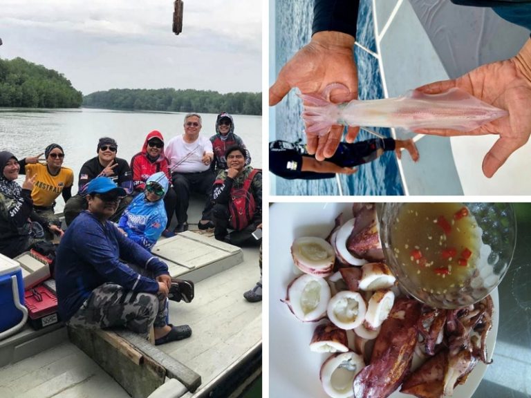 Rumusan mencandat sotong oleh otai candat