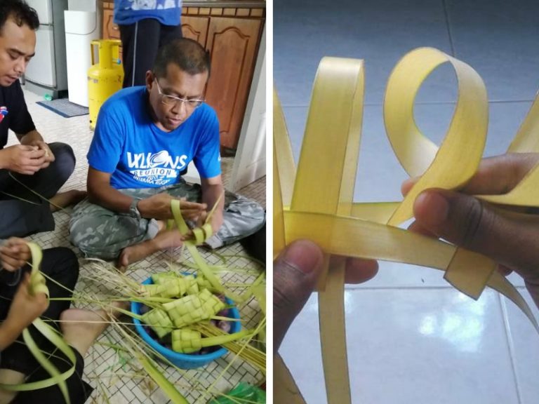 Susah Sangat Ke Buat Sarung Ketupat?