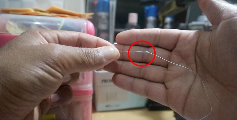Korang tanya umpan jawab – saiz leader untuk setting ultralight?