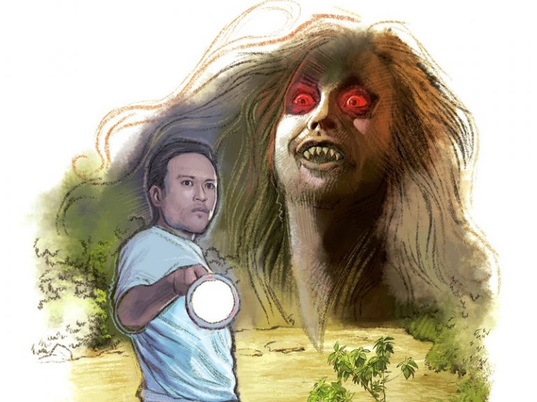 Lembaga hitam penunggu lubuk sebarau!!