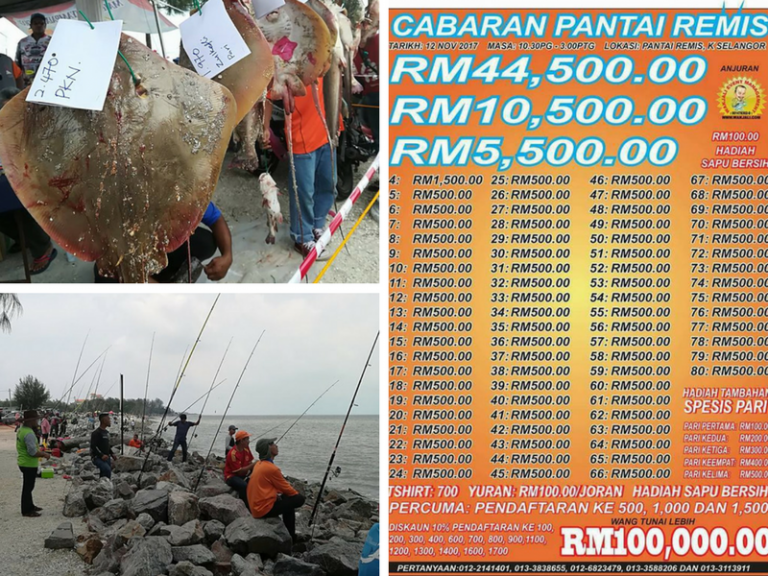 RM100,000 Jadi Rebutan Di Pantai Remis